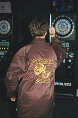 兩個面部標誌教練夾克