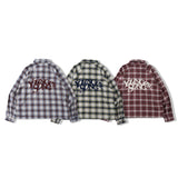 YS 체크 셔츠