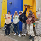 YS 나비 로고 하프 ZIP 니트