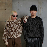 圓滿的軍事部落迷彩針織