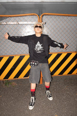 9090 Techno Triangle Long Tee