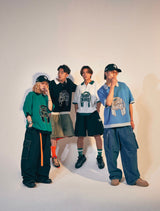 9090 x年輕歌曲半貨物褲