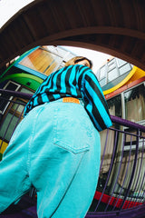 9090旅行彩色牛仔布