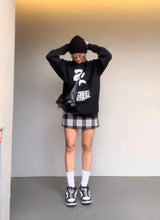 RAISED CHECK SHORT PANTS【AZR-HTH-0001-037】