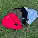 finger hole cropped tops【azr-hth-0001-029】