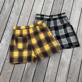 RAISED CHECK SHORT PANTS【AZR-HTH-0001-037】