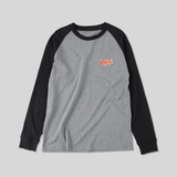 Thunder Logo Raglan Long Tee