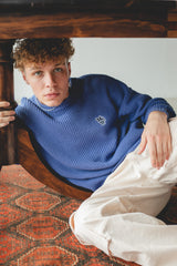 MSB補丁編織套頭衫