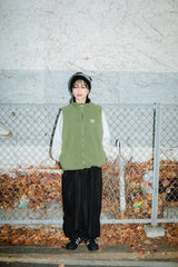 可逆的羊毛背心