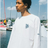 MSB鏈針徽標長T卹