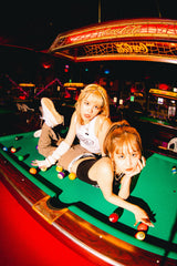 不,女孩美國袖上衣