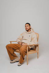 MSB logo embroidery hoodie spring color