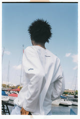 MSB鏈針徽標長T卹