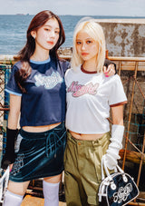 NOPE GIRL enamel bag