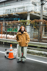 國王徽標連帽工作夾克