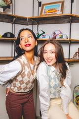 MSB Argyle Knit Vest