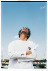 MSB鏈針徽標長T卹