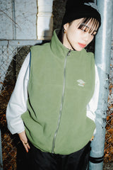 可逆的羊毛背心