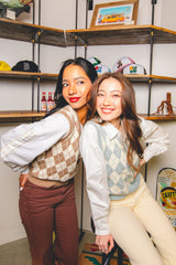 MSB Argyle Knit Vest