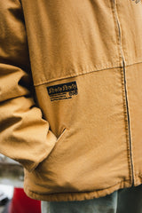 國王徽標連帽工作夾克