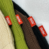 "N"로고 반 지퍼 니트