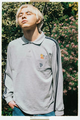 MSB補丁花線polo襯衫