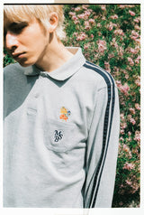 MSB補丁花線polo襯衫