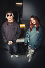 Genzai顏料Boro船員頸汗