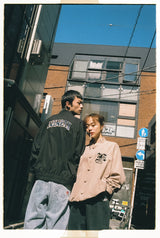 복숭아 스킨 스타디움 재킷