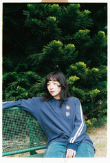 MSB補丁花線polo襯衫