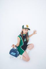 NOPE sporty enamel bag