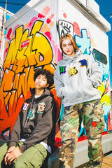 MSB舊英語補丁最大重量連帽衫