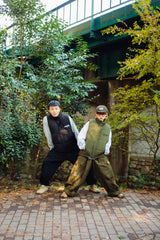 가짜 다운 조끼