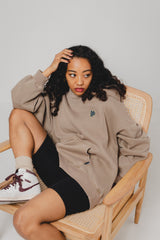 MSB logo embroidery hoodie spring color