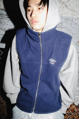 可逆的羊毛背心