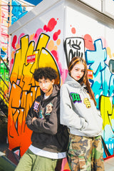 MSB舊英語補丁最大重量連帽衫