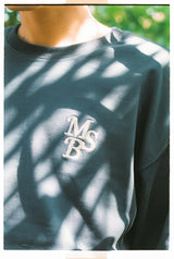 MSB鏈針徽標長T卹