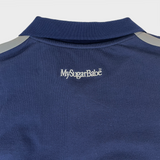 MSB補丁花線polo襯衫