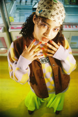 ng 체크 무늬 니트 스웨터