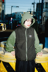 可逆的羊毛背心