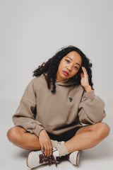 MSB logo embroidery hoodie spring color