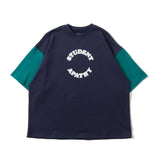 studentapathy two tone T-shirt【AZR-SA-0001-029】