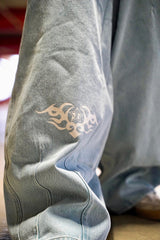 9090 Techno氣球牛仔褲