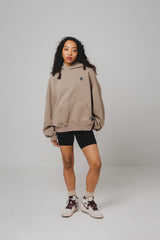 MSB logo embroidery hoodie spring color