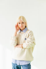 컬러 스티치 니트