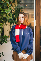 心愛的刺繡Freece Halfzip