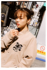 복숭아 스킨 스타디움 재킷