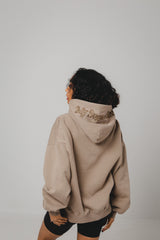 MSB logo embroidery hoodie spring color