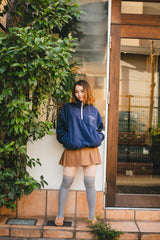心愛的刺繡Freece Halfzip