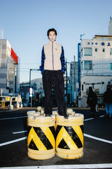 可逆的羊毛背心